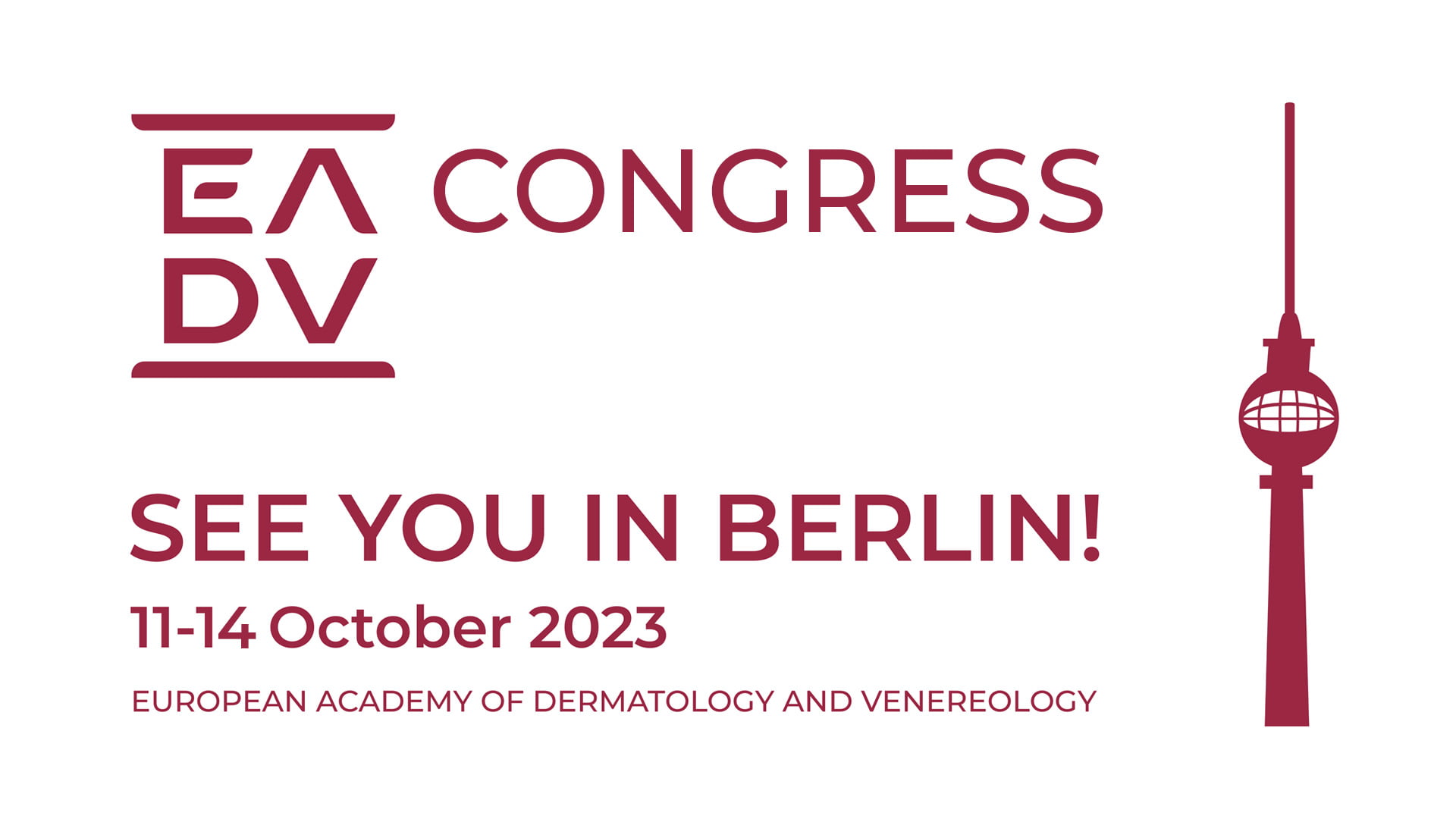 EADV European Academy of Dermatology and Venereology