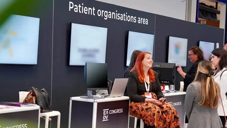 patient organisations area at eadv congress