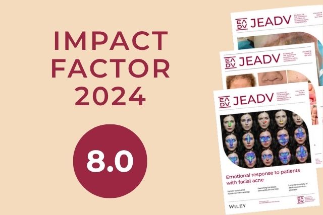JEADV Journal impact factor 2024