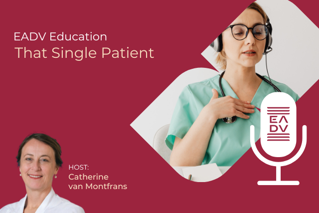 EADV Podcast education - bibi van montfrans