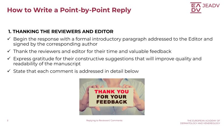 Replying to Reviewers Comments (3)