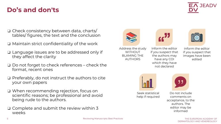 Reviewing Manuscripts Best Practices (5)