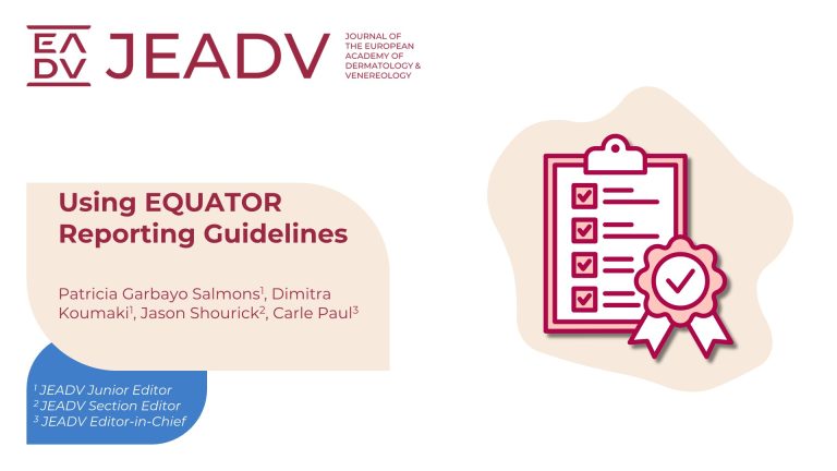Using EQUATOR Reporting Guidelines (1)