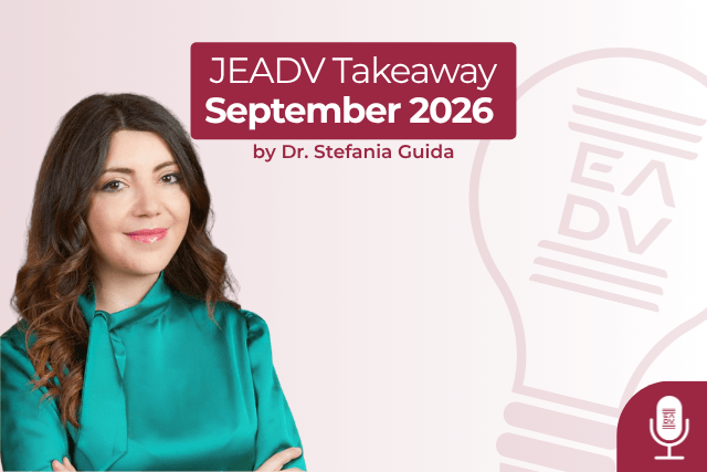 Dr Stefania Guida JEADV Takeaways September 2026